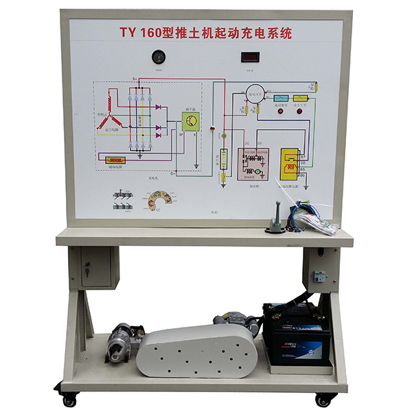 中人ZRGC-04推土機啟動與充電系統實訓臺