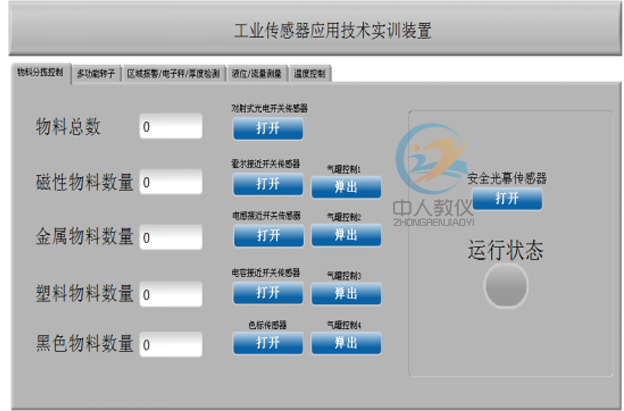 工業傳感器檢測與創新實驗臺圖 7
